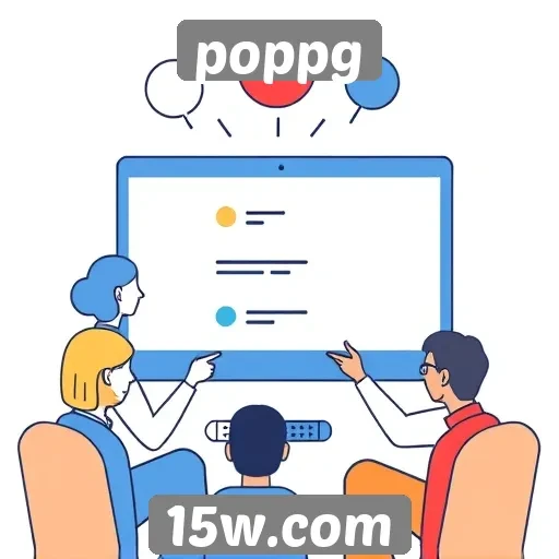Opiniões de usuários sobre a interface do poppg